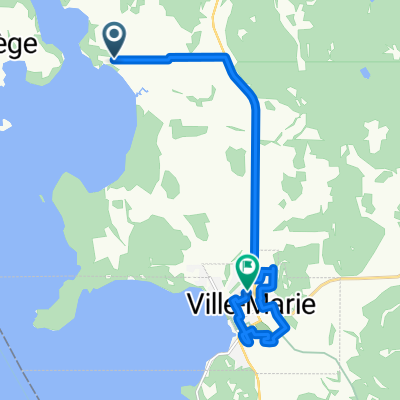Rte de l'Île, Duhamel-Ouest à Rue des Oblats N, Ville-Marie