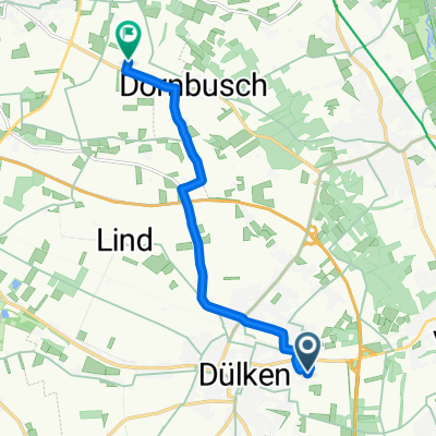 Heesstraße, Viersen nach Bocholt, Nettetal