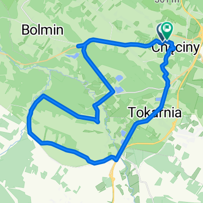 Spacerowa, Chęciny do Spacerowa, Chęciny