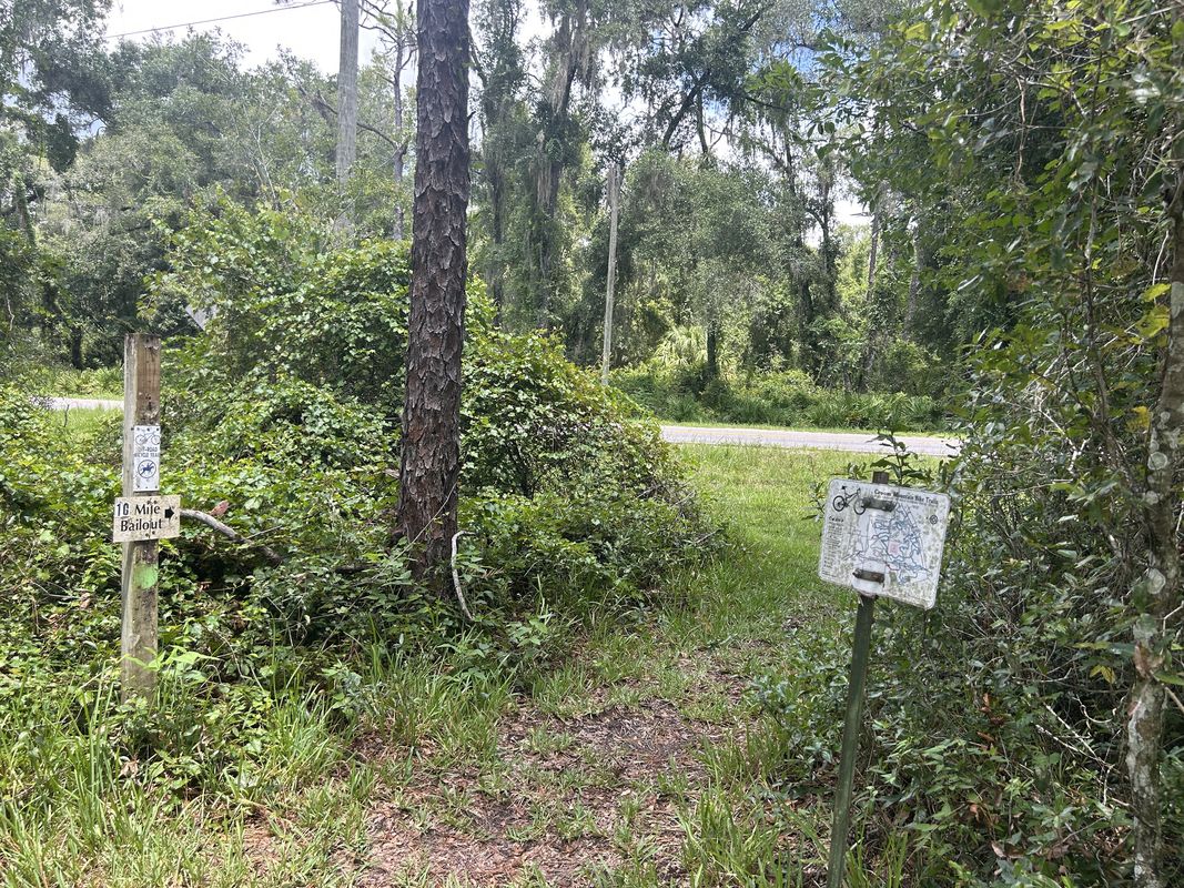 Withlacoochee State Trail, Brooksville to Croom Rital Rd, Brooksville