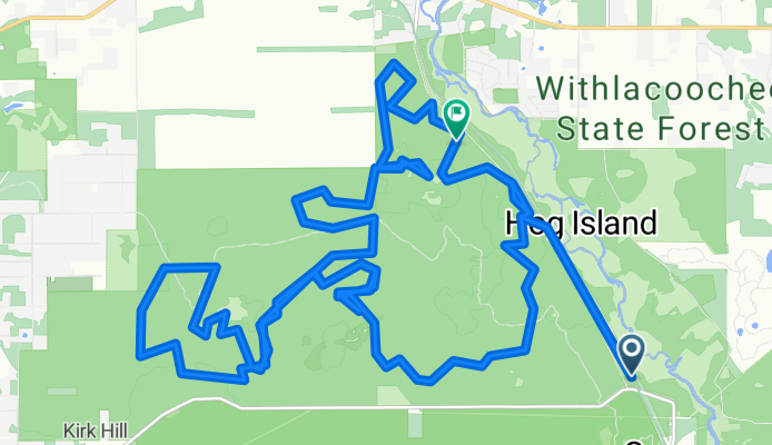 Withlacoochee State Trail, Brooksville to Croom Rital Rd, Brooksville