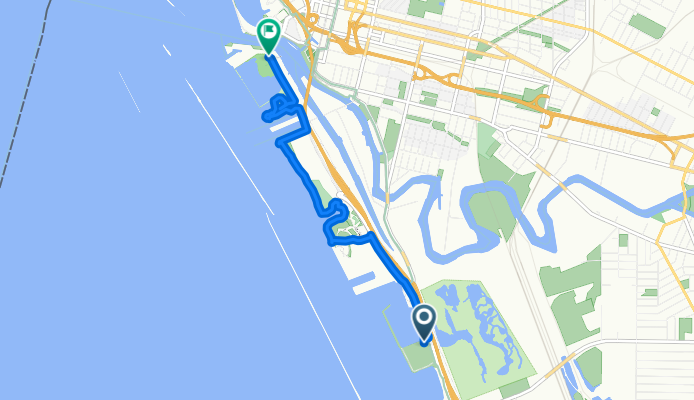 Empire State Trail to Fuhrmann Boulevard