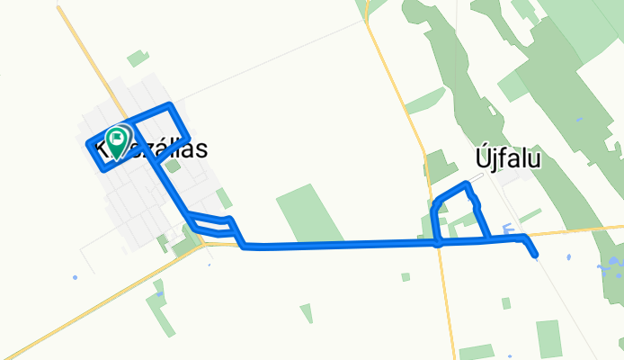 Zöldfa utca, Kisszállás - Zöldfa utca, Kisszállás