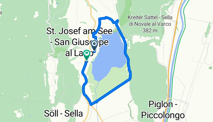Localita' San Giuseppe Al Lago nach Localita' San Giuseppe Al Lago