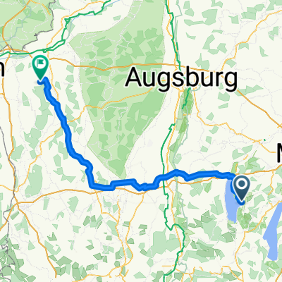 Von Herrsching am Ammersee bis Autenried