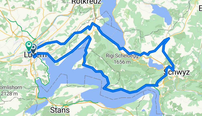 Um die Rigi, inkl. Sattel