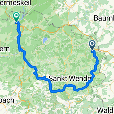 st wendel Bahnradweg