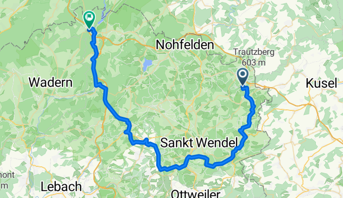 st wendel Bahnradweg