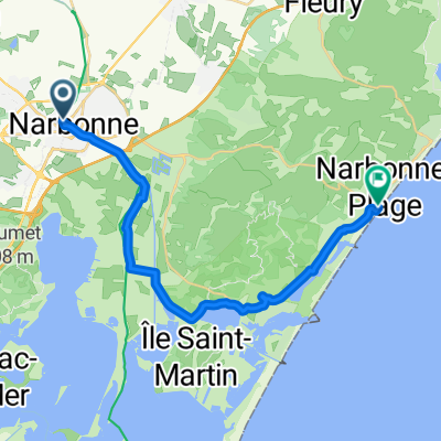 De Rue de Cuxac à Promenade du Front de Mer