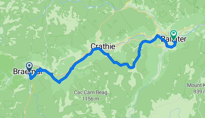 Braemar to Ballater