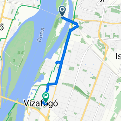 Népsziget út, Budapest - Karikás Frigyes utca, Budapest