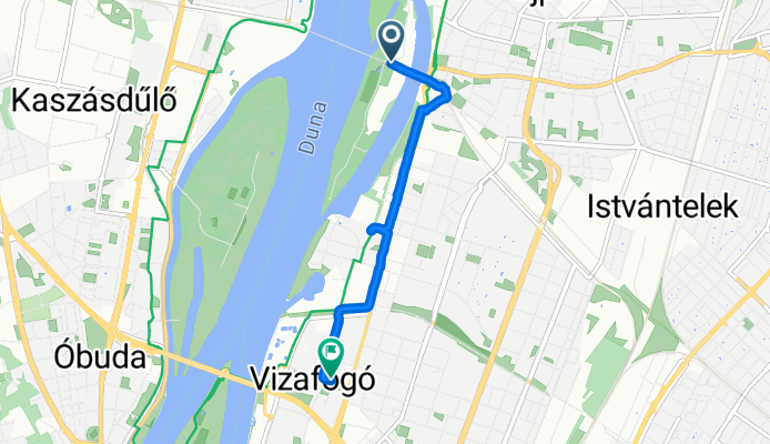 Népsziget út, Budapest - Karikás Frigyes utca, Budapest