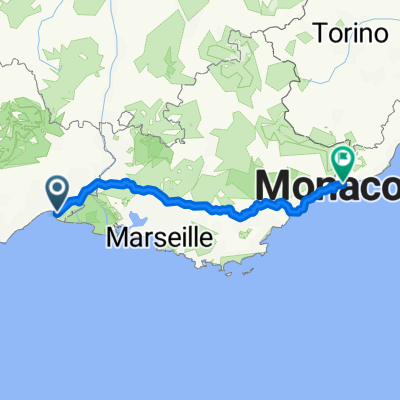 Le Grau-du-Roi to Ventimiglia