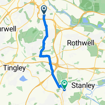 От Balm Road до Leeds Road 550a