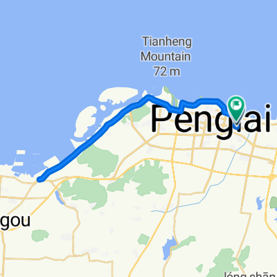 县后东路, 烟台市 à 蓬莱阁街道碧桂园二期107门市, 烟台市