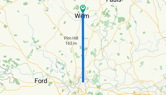 Bazeley Way to Bazeley Way to Abbots Wood Day Centre, Eskdale Road