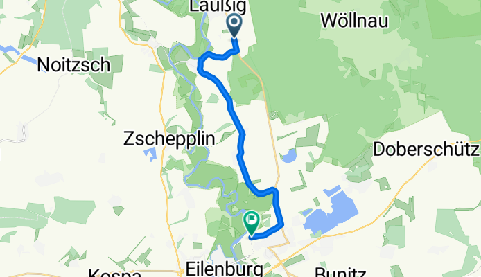 S 11, Laußig nach Friedrich-Engelhorn-Straße, Eilenburg