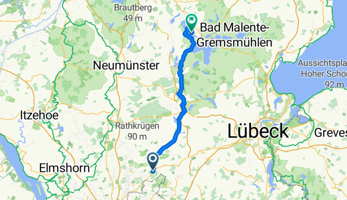 Kayhude - Wahlstorf (Dorf)