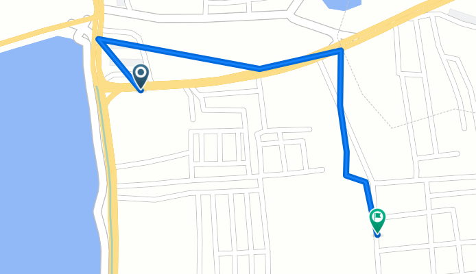 Lorry Pettai Road, Coimbatore to Ukkadam via flyover, Coimbatore