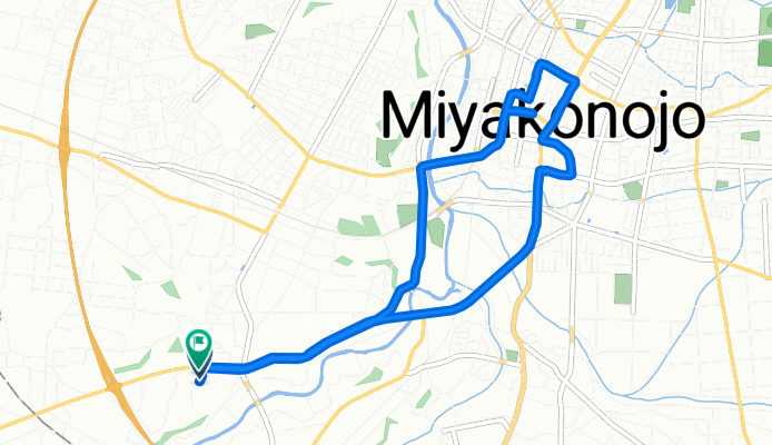 五十町, 都城市へ五十町, 都城市