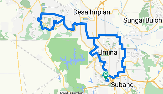 Jalan Elektron U16/89 to Jalan Hillpark 11/10