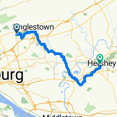 Colonial Rd, Harrisburg to Towne Square Dr, Hershey