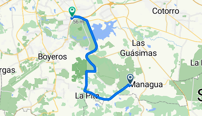 ecreso A mi casa desde Managua