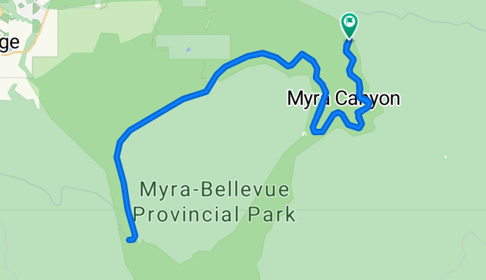 Kettle Valley Railbed to Kettle Valley Railbed