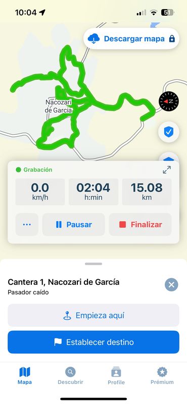 Nuevo Progreso, Nacozari de García a Nuevo Progreso, Nacozari de García