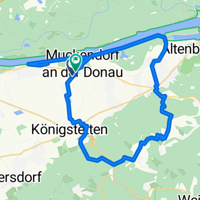 Muckendorf -Königstetten -Dopplerhütte Hintersdorf-Muckendorf
