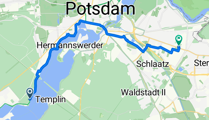 An der Pirschheide nach Großbeerenstraße