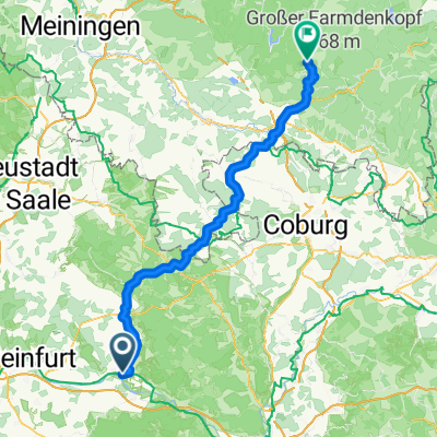 Am Ziegelbrunn, Haßfurt nach Am Badehaus, Masserberg