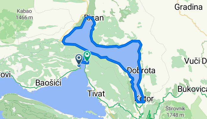 Route to Lepetane v1