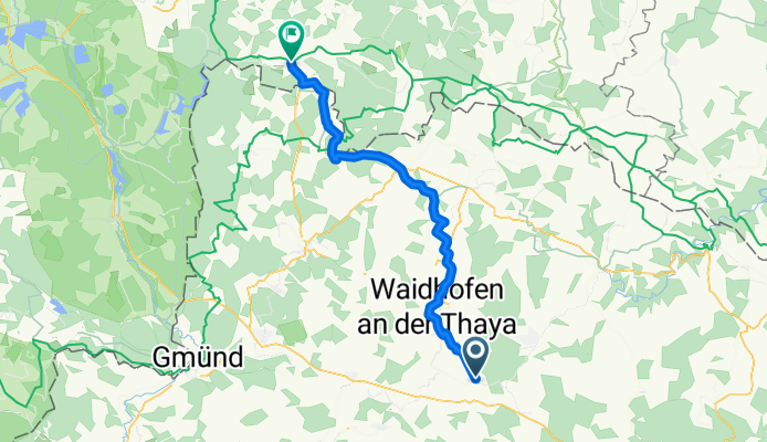 Windigsteig - Nová Bystřice