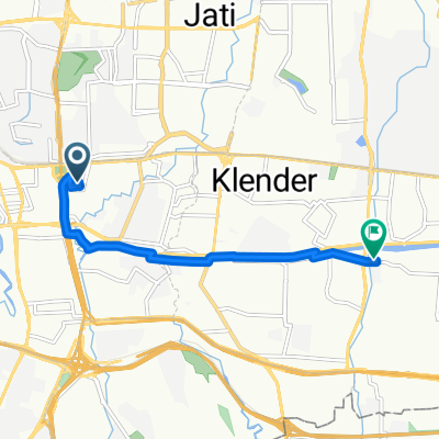 Jalan Bekasi Timur IV to G