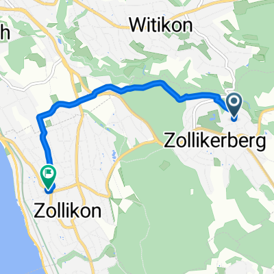 Wilhofstrasse, Zollikerberg nach Binderstrasse, Zollikon