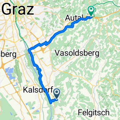 Baumweg nach Laßnitzhöhe Krachelbergweg