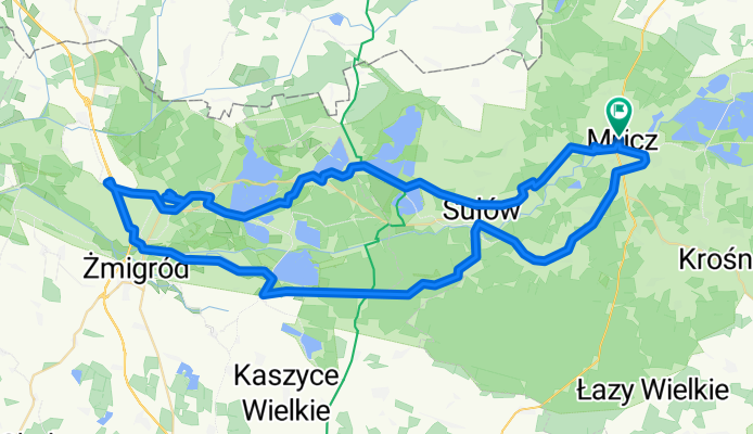 Krotoszyńska, Milicz do Krotoszyńska, Milicz