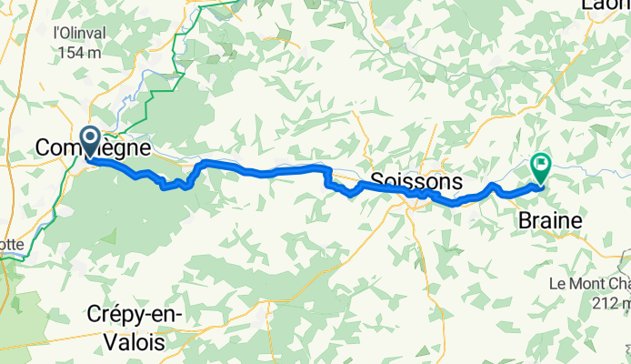 Compiègne - Vailly-sur-Aisne