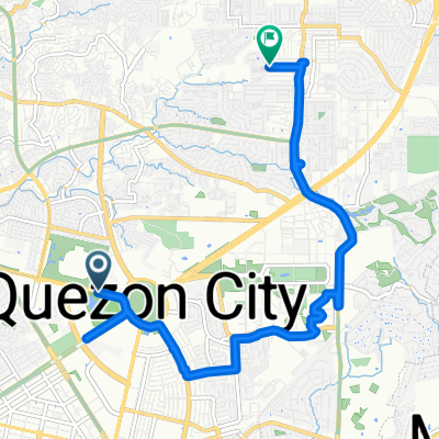 Pisay to Luzon Ave via UPD