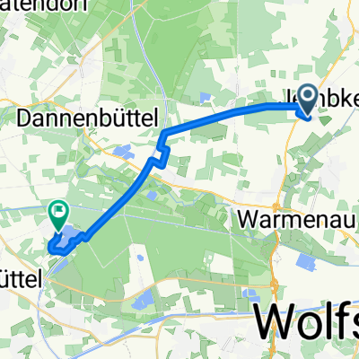 Küsterkamp, Jembke nach Isenbüttel