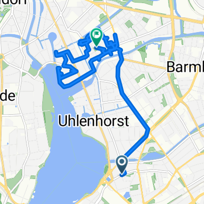 Barcastraße, Hamburg nach Forsmannstraße, Hamburg