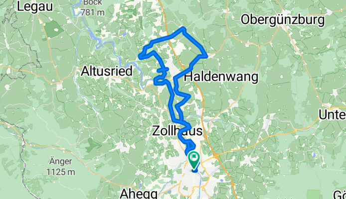 Residenzplatz, Kempten (Allgäu) nach Residenzplatz, Kempten (Allgäu)