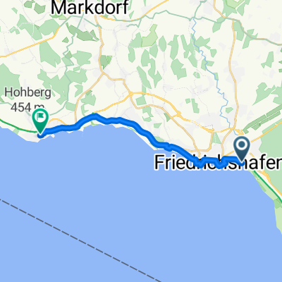 Lindauer Straße, Friedrichshafen nach Seestraße-West, Immenstaad am Bodensee