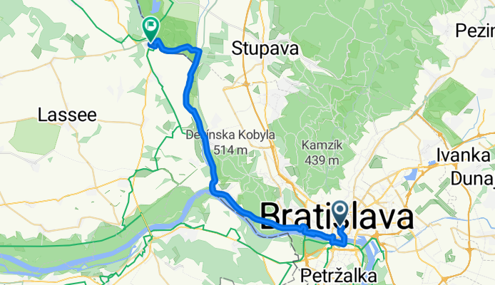 bratislava marchegg ohne blöde brücke und lange straße