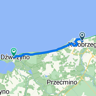 Kołobrzeg do Słoneczna, Dźwirzyno