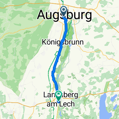 Augsburg - Landsberg am Lech