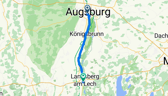 Augsburg - Landsberg am Lech