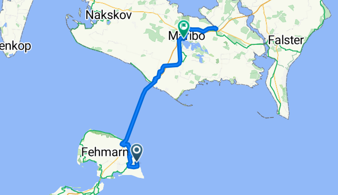 Fehmarn bis Maribo
