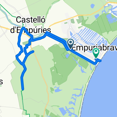 De Carrer Montseny à Avgda.fages de Climent 12B